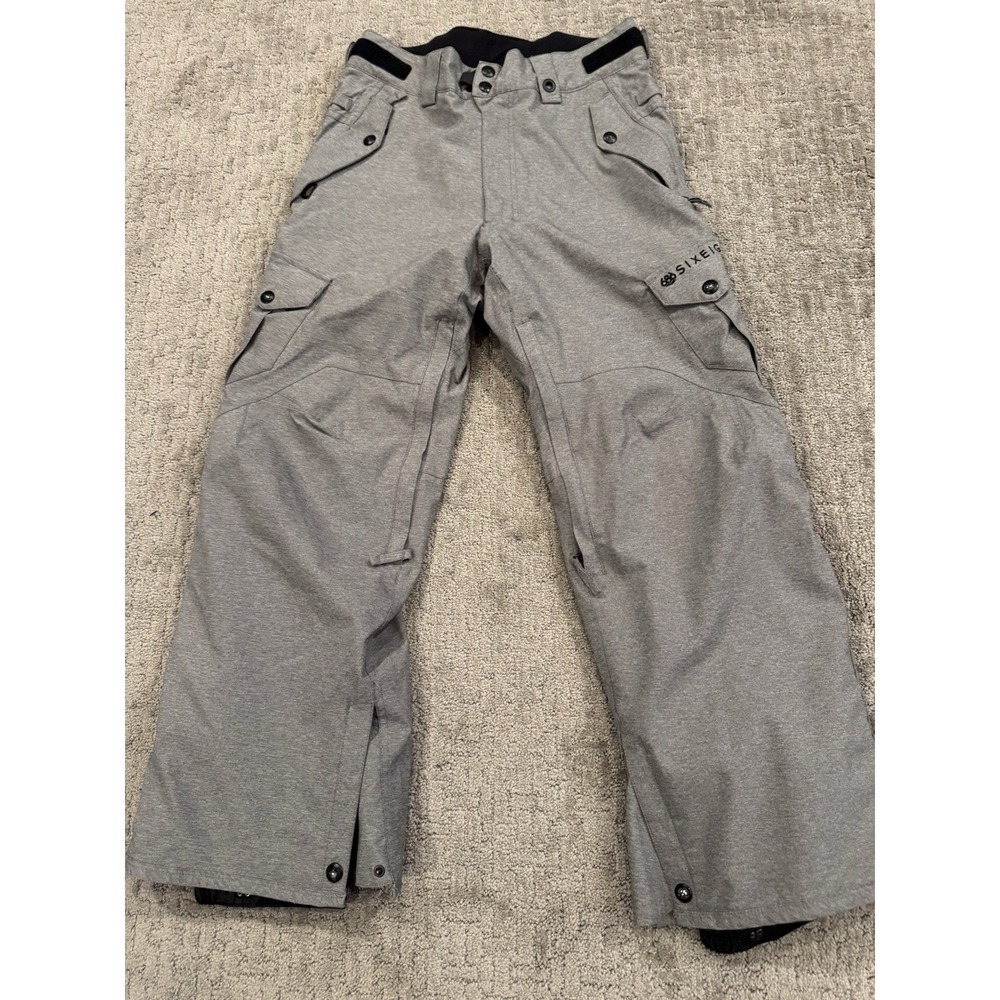 686 Mens  XS Gray Snowboard/Ski Pants